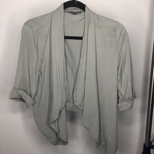 Olive / green / mushroom cardigan.